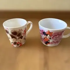 ディズニー／ミッキーマウス、ミニーマウス/マグカップ