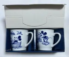 ディズニーペアマグセット　ミッキー・ミニー 陶器製マグカップ