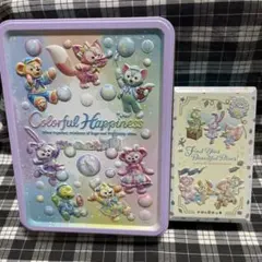 超メルカリ市❣️6/16迄 ディズニーシー ダッフィーフレンズお菓子缶2このサムネイル
