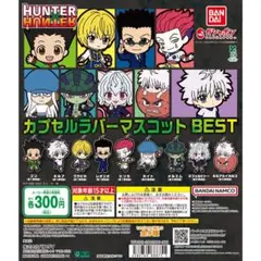 ハンターハンター カプセルラバーマスコット BEST 全9種コンプセット