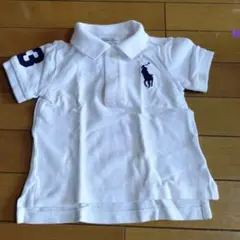 【美品】Ralph Lauren ポロシャツ 12M ホワイト