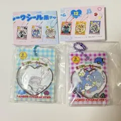 サンリオキャラクターズシャカシャカフレークシール風チャーム