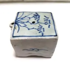 水滴　染付け　陶器　窯元不明　書　書道 水滴 染付け 陶器 窯元不明 書 書道 2025年最新】書道 水滴 陶器