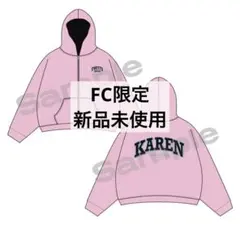 松本かれん 推しアピジップアップパーカー フルーツジッパー