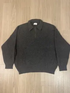 crépuscule x StevenAlan ジップアップセーター