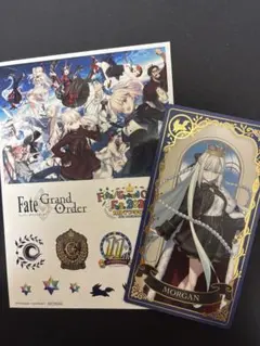 FGOフェス 学生証+バイノーラル特典カード モルガン - メルカリ
