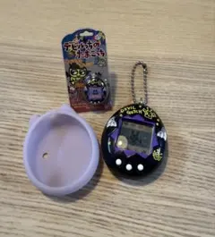 【美品】デビルっちのたまごっち ブラック おまけ付き