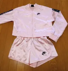 Nike Air サテンセットアップ ピンク　xs