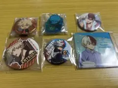 ヒロアカ 缶バッジセット 6個　轟　爆豪