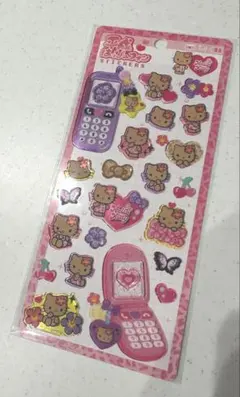 平成はっぴーフォン　日焼けキティ　ギャルキティ