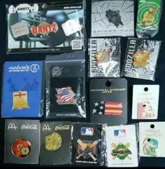 いろいろピンバッジ まとめ売り