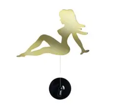 ふらふらガール　ゴールドメッキ左向き