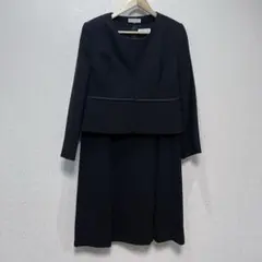 未使用級　ELSALITA ブラック フォーマル 喪服 大きいサイズ ワンピース