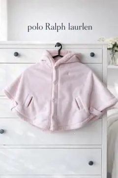 polo Ralph lauren ピンクポンチョ