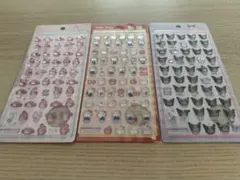 ボンボンドロップシール ミニ サンリオ キティ赤・マイメロディ・クロミ 各1枚