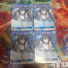 ヴァイスシュヴァルツ 悠々自適な転生ライフ アズサ GA 4枚セット