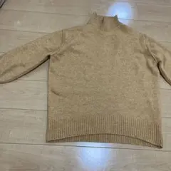 しまむら　ニット　セーター　マスタード色