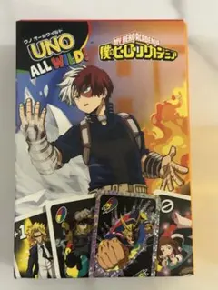 UNO 僕のヒーローアカデミア　マクドナルド ハッピーセット 轟 焦凍 ヒロアカ