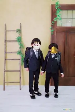 フォーマルスーツ　黒　男の子　キッズ　110 卒園式　入学式