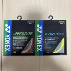 YONEX AEROBITE & EXBOLT63 セット