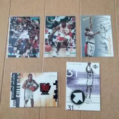 NBA トレーディングカード 5枚セット 直筆サイン・メモラビリア