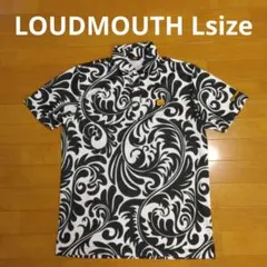 LOUDMOUTH men's半袖ポロシャツ Lsize