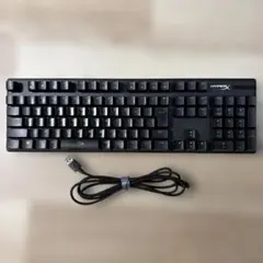 HYPERX HX-KB6RDX-JP 日本語配列キーボード 赤軸 ジャンク