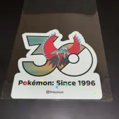 韓国限定 ポケモンメガフェスタ30周年記念ステッカー トドロクツキ