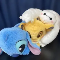 ディズニーキャラクターくったりBIGぬいぐるみセット