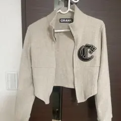 CRANK リブニット クロップドジャケットのサムネイル