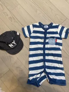 EDWIN ロンパース BOBSON キャップ セットのサムネイル
