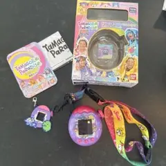 たまごっちパラダイス　竹下☆ぱらだいす＆しなこ　たまパラ　パープル　おまけ付きのサムネイル