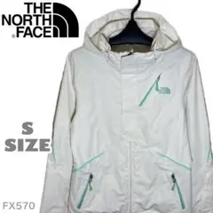 ザ・ノースフェイス　HYVENTスノーウェアスキースノーボード白レディースS