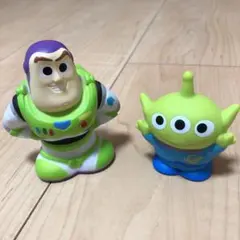【美品！】バズ・ライトイヤー✳︎リトルグリーンメン✳︎トイストーリー✳︎ソフビ