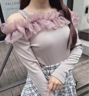evelyn ビジューオフショルTP