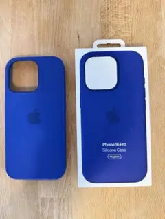 【純正】iPhone16pro シリコーンケース