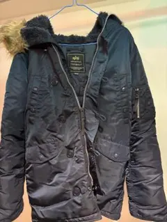美品　ALPHA　アルファ　N3B ブラック Mサイズ