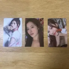 TWICE サナ トレカ3枚セット