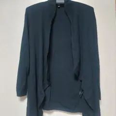 UNIQLO 黒 カーディガン Lサイズ　ユニクロ
