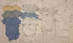 【週末セール】PETIT BATEAU ベビー肌着 10点セット 3m/60cm