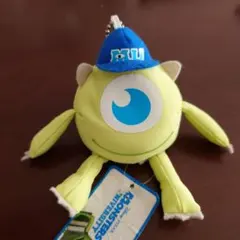 モンスターズインク マイク ビーズ入り ぬいぐるみ マスコット キーホルダー