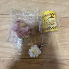 ポムポムプリンキーホルダーセット