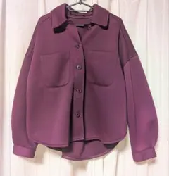 LOUNIE ダンボールニットCPOジャケット