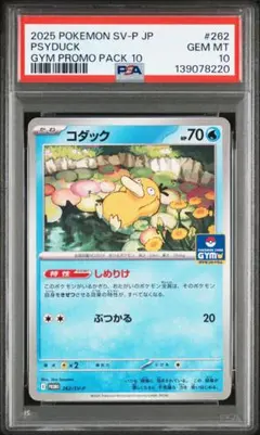 【PSA10】 コダック ジムプロモ しめりけ 262/SV-P