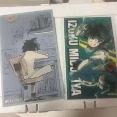 僕のヒーローアカデミア 緑谷出久 2枚セット