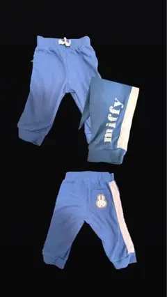 ミッフィー デザイン 青いパンツ 95cm以下