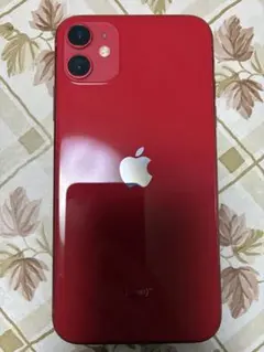 Apple iPhone11 (赤) 本体 64GB