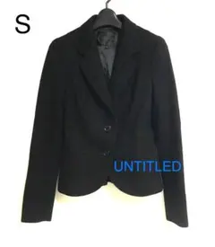 UNTITLED テーラードジャケット S ブラック