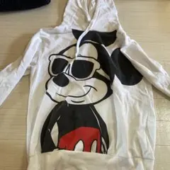 Disney ミッキーマウス パーカー ホワイト