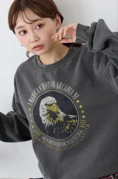 ☆GOODROCKSPEED☆HELP!ビートルズロゴバックプリントスウェット 